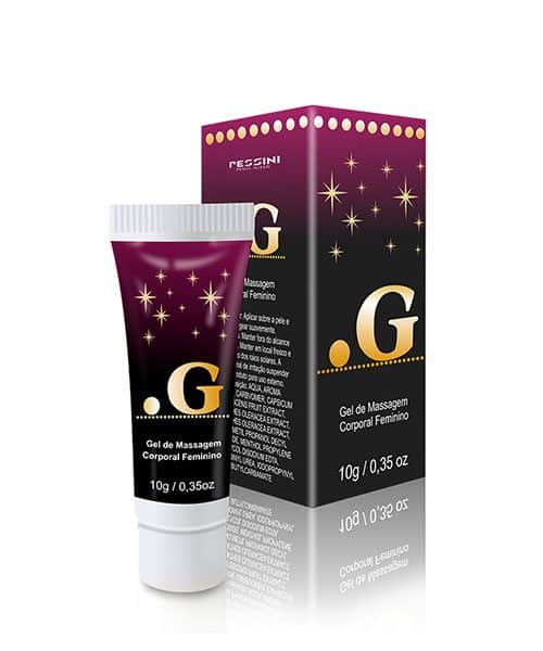 .G - Gel Estimulador para Sensibilizar o Ponto G ao Toque Acelerando o Prazer 10g