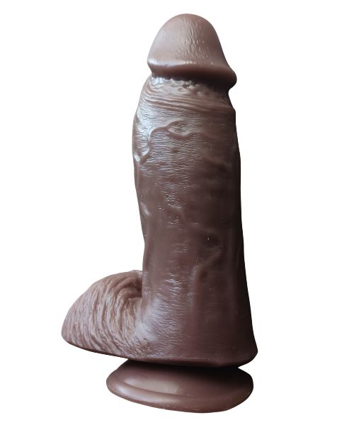 Pênis Ultra Realista Imagination® – Macio e Flexível com Ventosa – Medidas Aproximadas 21 x 6 cm – 15,5cm Penetrável - Imagem 2