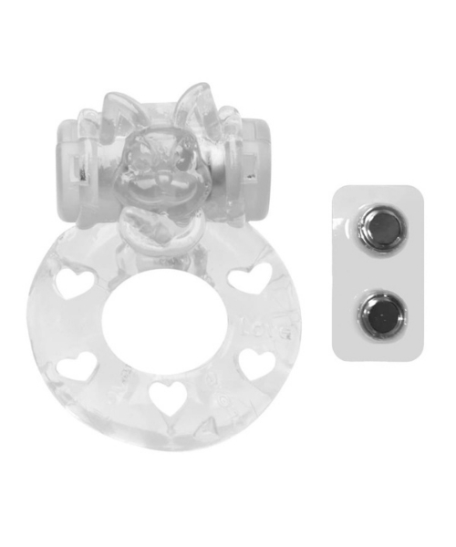 Anel Peniano Vibratório com Estimulador em Formato de Bichinho – Estímulo e Controle para o Casal - Imagem 4