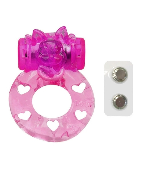 Anel Peniano Vibratório com Estimulador em Formato de Bichinho – Estímulo e Controle para o Casal - Imagem 3