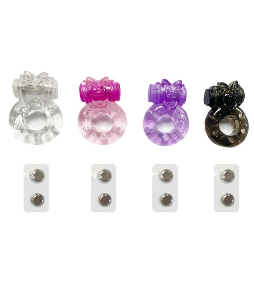 Anel Peniano Vibratório com Estimulador em Formato de Bichinho – Estímulo e Controle para o Casal - Imagem 6