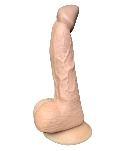 Pênis com Vibração e Ventosa Fixadora em 05 Cores com 17×3,5cm – 14cm Penetrável – Design Exclusivo Imagination - Imagem 7