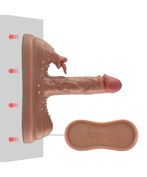 Vibrador de Cadeira com Estimulador de Clitóris - Vai e Vem com Aquecimento / Controle Remoto - Silicone Líquido - Imagem 6