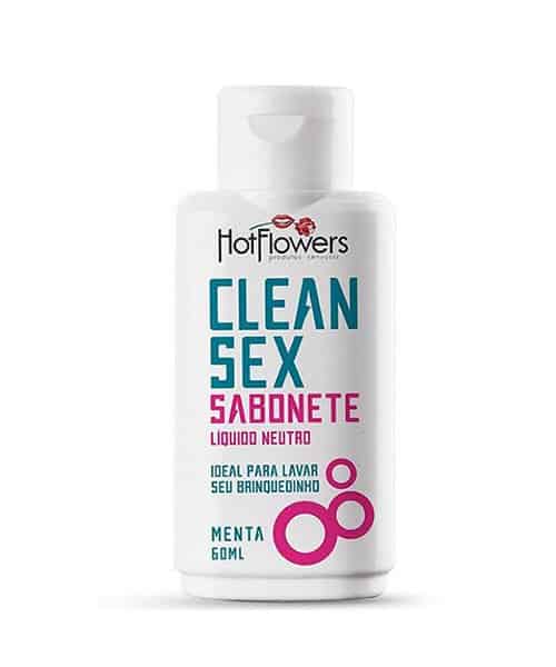 Sabonete Líquido Neutro para Acessórios 60ml - Clean Sex