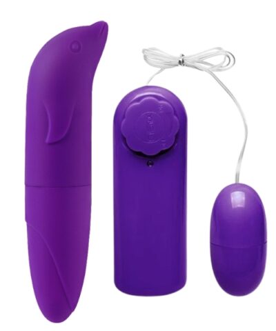 Kit Vibradores Iniciantes, Bullet com Controle e Ponto G Aveludado - Meu Primeiro Vibro