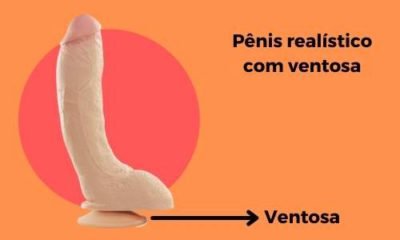 pênis com ventosa