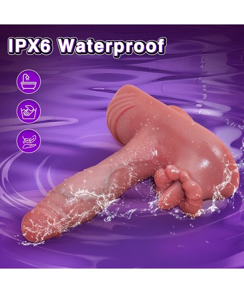 Vibrador com Movimento Vai e Vem, Aquecimento e Controle Remoto – 12 Modos de Funcionamento - Imagem 8
