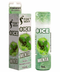 Gel Ice Comestível Saboroso 15ml For Sexy - Sabor Menta Ice