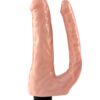 Pênis Duplo 21,5 x 4,5cm com Vibrador Multivelocidade - YOUVIBE