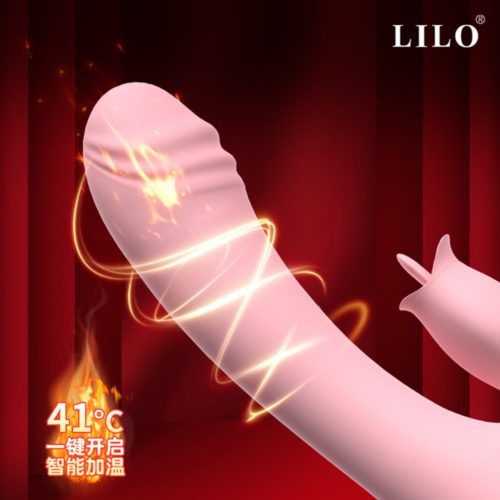 Vibrador de Ponto G e Clítoris com Movimento de Língua e 10 Modos de Vibração com Leve Aquecimento - LILO - Image 9