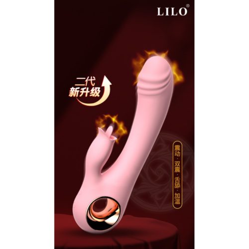 Vibrador de Ponto G e Clítoris com Movimento de Língua e 10 Modos de Vibração com Leve Aquecimento - LILO - Image 10