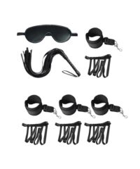 Kit Bondage de Fetiche para Casal para Cama com 10 Peças - YOUVIBE