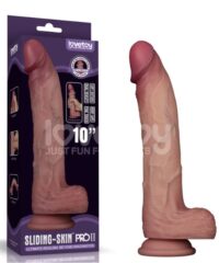 Pênis Realístico Dupla Densidade 25x4,5cm, 21cm Penetrável - Sliding Skin Pro II Dual Layer Silicone Dong
