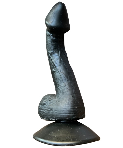 Pênis Realista com Ventosa Fixadora em 05 Cores com 13,5x2,5cm – 11cm Penetrável – Design Exclusivo Imagination - Imagem 7