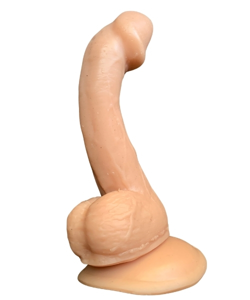 Pênis Realista com Ventosa Fixadora em 05 Cores com 13,5x2,5cm – 11cm Penetrável – Design Exclusivo Imagination