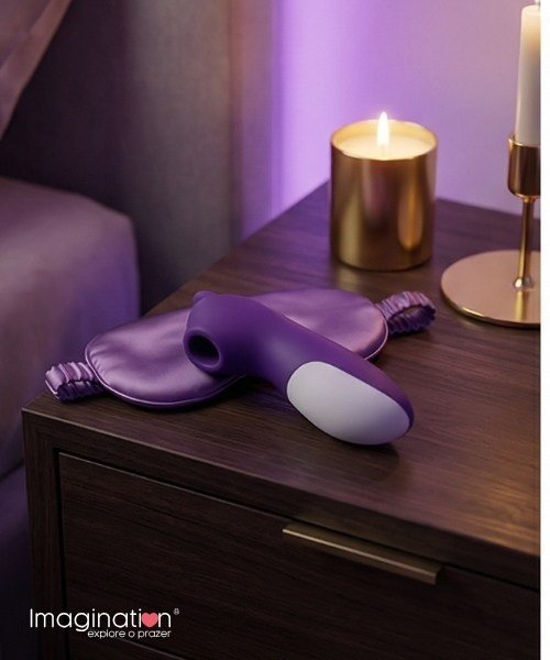 Sugador URSINHO Recarregável USB, 10 Modos de Pulsação, Silicone Premium, à Prova D'Água - Imagination® - Imagem 5