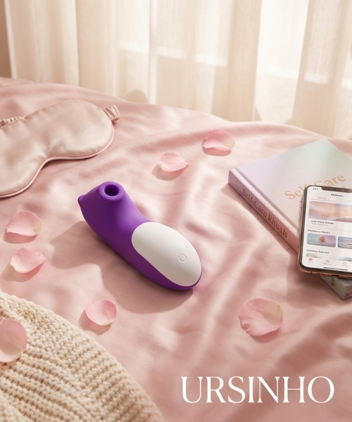 Sugador URSINHO Recarregável USB, 10 Modos de Pulsação, Silicone Premium, à Prova D'Água - Imagination® - Imagem 16