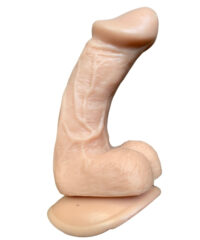 Pênis Realista com Ventosa Fixadora em 05 Cores com 12x3cm – 10cm Penetrável – Design Exclusivo Imagination