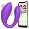 Vibrador para Casal com 10 Modos de Vibração e Controle via Aplicativo - MANNUO
