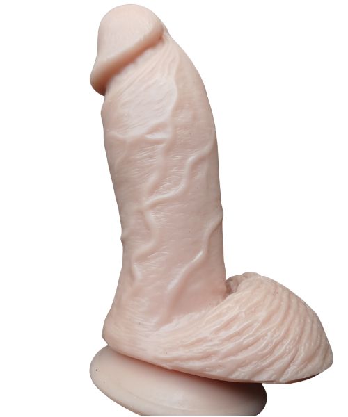 Pênis Ultra Realista Imagination® – Macio e Flexível com Ventosa – Medidas Aproximadas 17,5 x 4,7 cm – 12,5cm Penetrável - Imagem 2