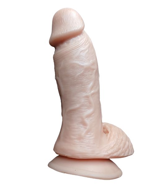 Pênis Ultra Realista Imagination® – Macio e Flexível com Ventosa – Medidas Aproximadas 17,5 x 4,7 cm – 12,5cm Penetrável - Imagem 4