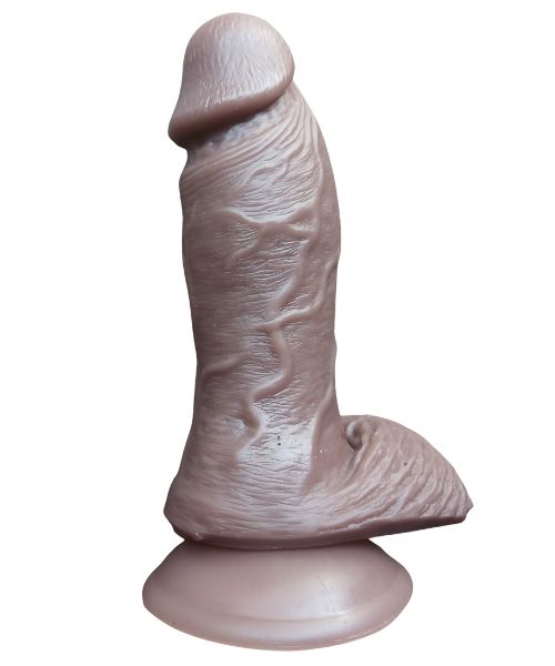 Pênis Ultra Realista Imagination® – Macio e Flexível com Ventosa – Medidas Aproximadas 17,5 x 4,7 cm – 12,5cm Penetrável - Imagem 6