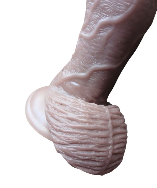 Pênis Ultra Realista Imagination® – Macio e Flexível com Ventosa – Medidas Aproximadas 17,5 x 4,7 cm – 12,5cm Penetrável - Imagem 9