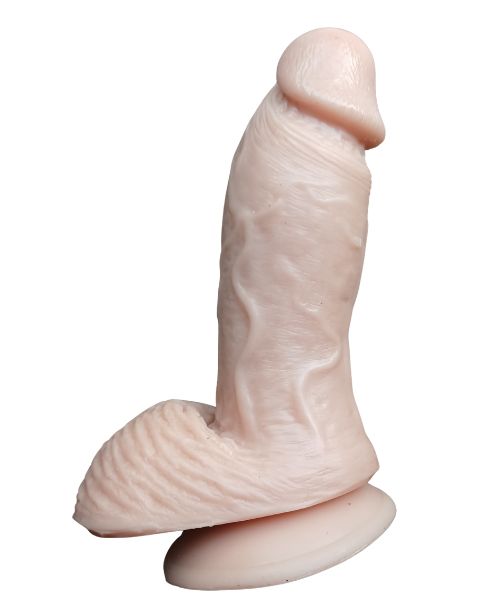 Pênis Ultra Realista Imagination® – Macio e Flexível com Ventosa – Medidas Aproximadas 17,5 x 4,7 cm – 12,5cm Penetrável