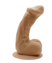 Pênis Realista com Ventosa Fixadora com 12x3cm – 10cm Penetrável – Design Exclusivo Imagination