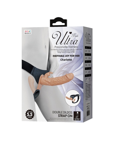 Cinta com Dildo Duplo – Conforto e Controle - Charlotte - PRETTY LOVE - Imagem 12
