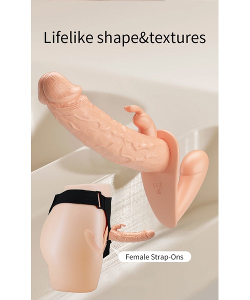 Cinta com Dildo Duplo – Conforto e Controle - Charlotte - PRETTY LOVE - Imagem 14