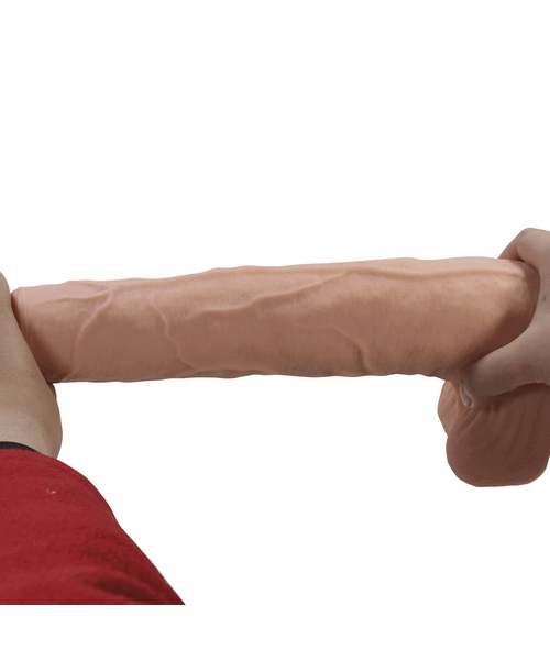 Prótese Peniana Realística Emory 36,5 cm com Dupla Densidade e Pele Deslizante Móvel Slide Skin – Pretty Love - Imagem 14