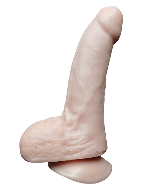 Pênis com Vibração Imagination® – Macio e Flexível com Ventosa – Medidas Aproximadas 19 x 4,4 cm – 14cm Penetrável - Imagem 5
