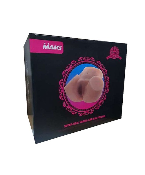 Masturbador Masculino Ultra Realista com Vagina e Ânus com vibrador M31 - MAIG - Imagem 9