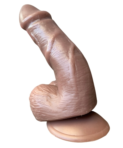 Pênis com Vibração Realista com Ventosa e 05 Cores 15x4cm – 13cm Penetrável – Design Exclusivo Imagination - Imagem 12