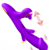 Vibrador Com Estimulador De Clitóris e com Vibração e Tapa - YOUVIBE
