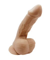 Pênis Realista com Ventosa Fixadora 15x4cm – 13cm Penetrável – Design Exclusivo Imagination