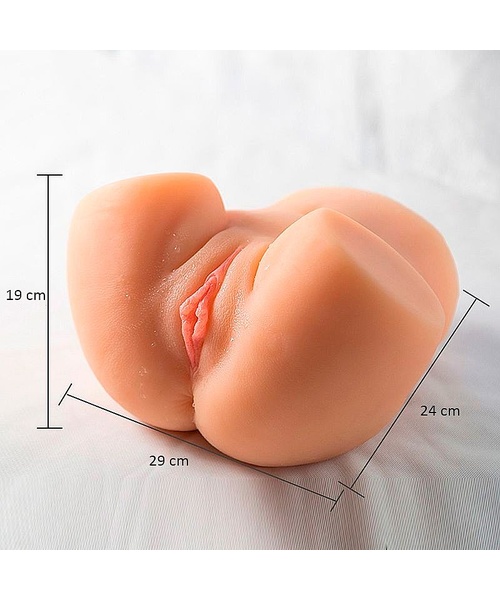 Masturbador Masculino Ultra Realista - Formato Bunda com Sucção na vagina 3-RCT - MAIG - Imagem 9