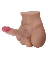 Torso Masculino Realista Rhyne com Pênis e Canal Anal – TPE Macio