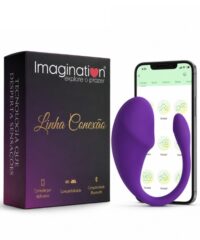 Vibrador de Ponto G e Clitóris com Controle por Aplicativo App - Linha Conexão - Imagination®