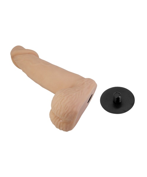 Cinta Peniana Ajustável Zane com Prótese Realística Articulável de 17 cm – TPE Macio - Imagem 6