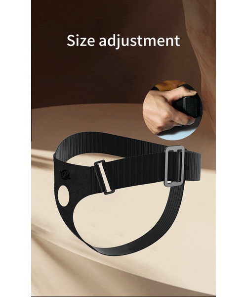 Cinta Peniana Ajustável Zane com Prótese Realística Articulável de 17 cm – TPE Macio - Imagem 13