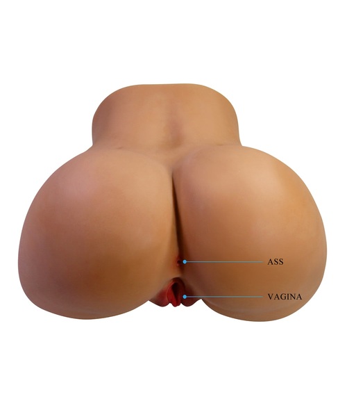 Masturbador Masculino Realista Briony com Vagina e Ânus, Vibração e Sucção – Tamanho Grande de 9 kg - Imagem 4