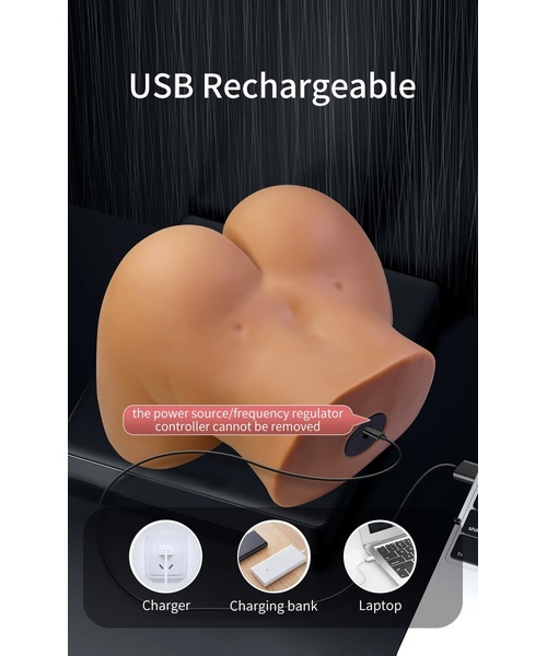 Masturbador Masculino Realista Briony com Vagina e Ânus, Vibração e Sucção – Tamanho Grande de 9 kg - Imagem 15