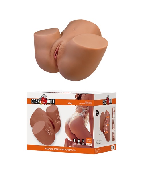 Masturbador Masculino Realista Briony com Vagina e Ânus, Vibração e Sucção – Tamanho Grande de 9 kg - Imagem 2