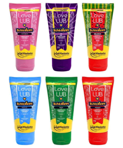 Lubrificante Love Lub Bubbalove 60g La Pimienta – Toque Suave e Hidratação Prolongada