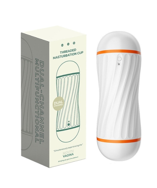 Masturbador Duplo Vagina e Boca Com 12 Modos de Vibração - YOUVIBE - Imagem 7