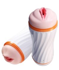 Masturbador Duplo Vagina e Boca Com 12 Modos de Vibração - YOUVIBE