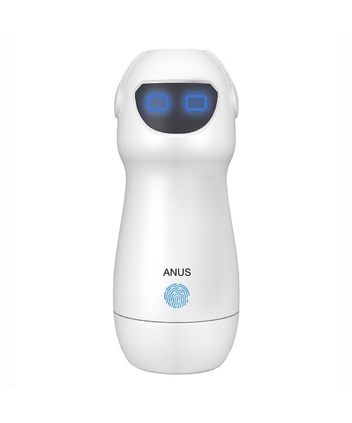 Masturbador Formato de Lanterna Formato de Ânus com Vibração e Voz - S Robot - Imagem 6