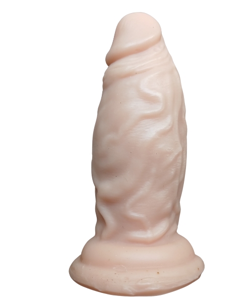 Pênis com Vibração Imagination® – Macio e Flexível – Medidas Aproximadas 15 x 5,5 cm – 13,5cm Penetrável - Imagem 9